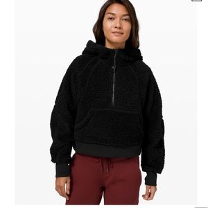 Lululemon scuba oversized half zip Sherpa